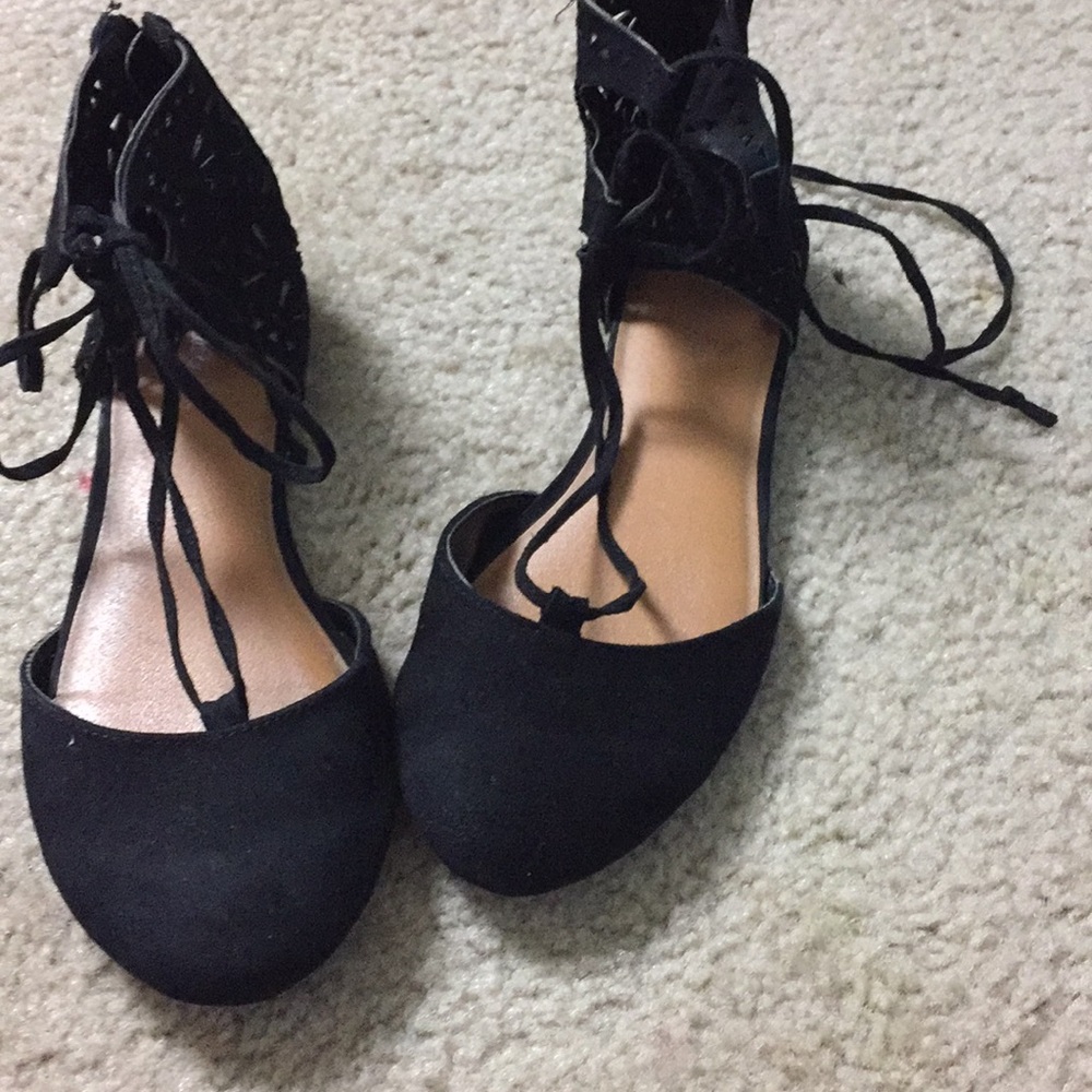 Cute Cat &Jack flats worn